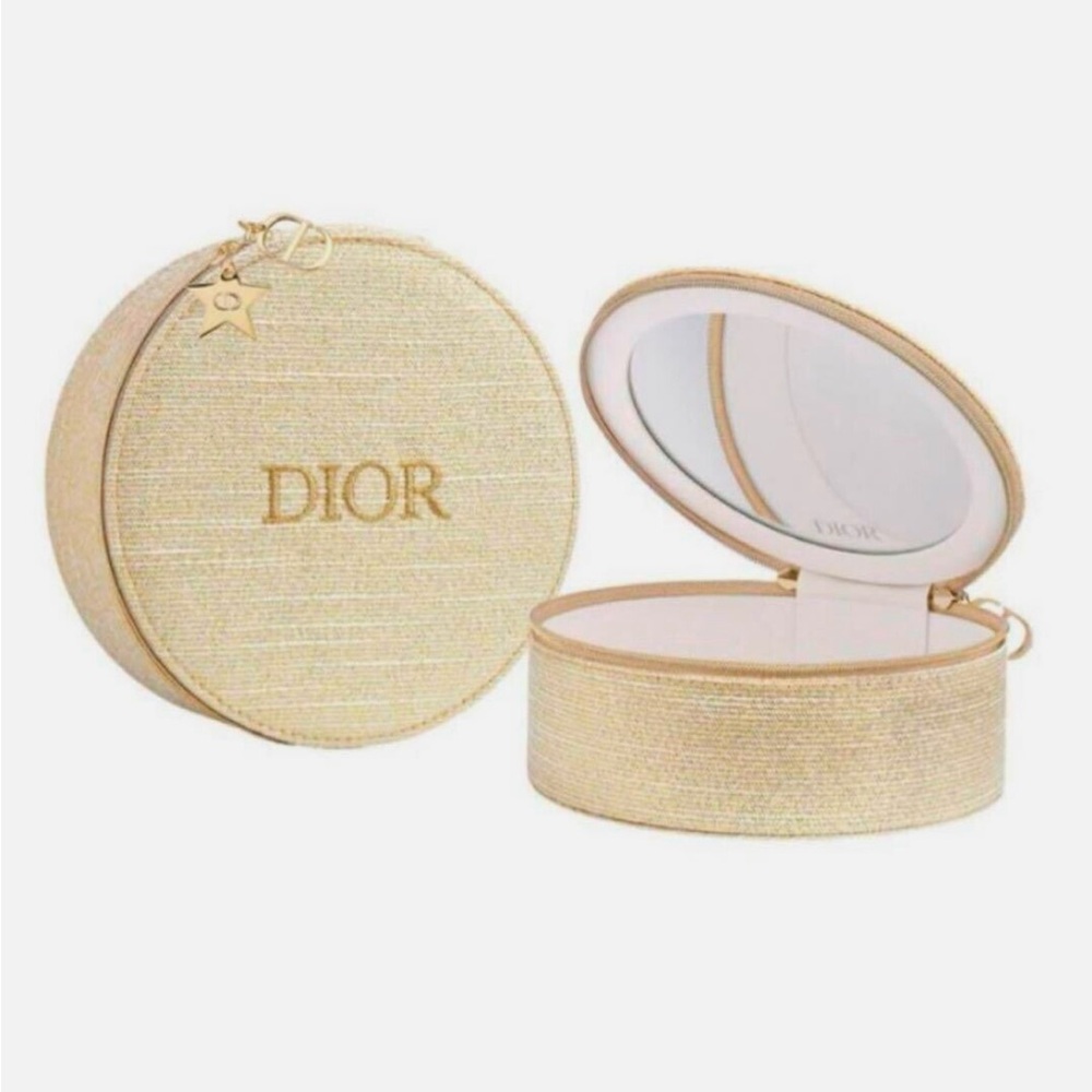 DIOR GOLD JEWELRY CASE GIFT